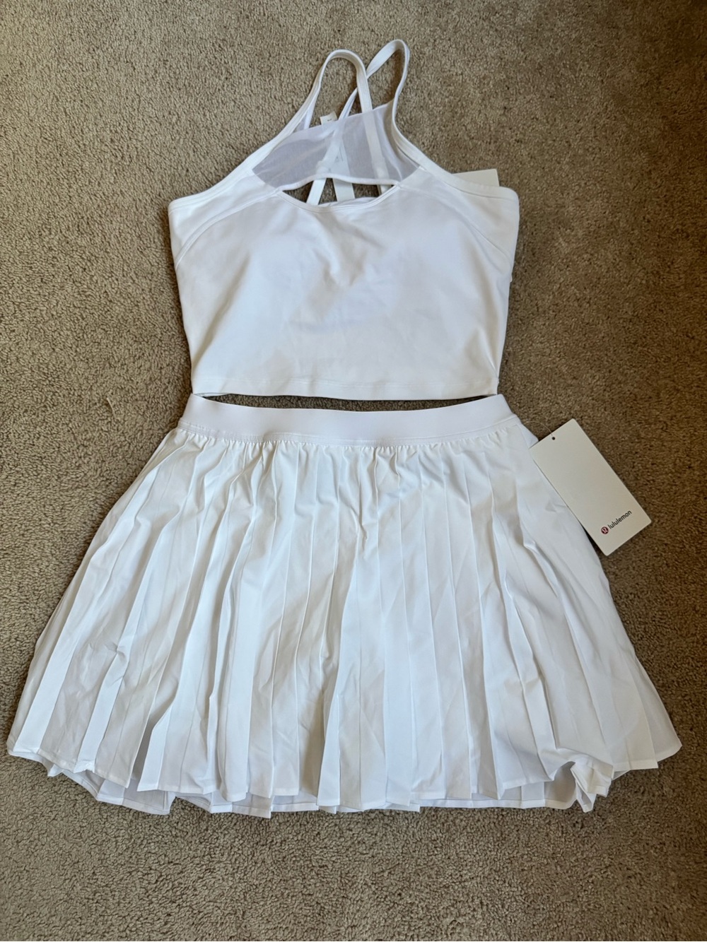 Lululemon Tennis Set Bundle 🤍 | White | M + 8 | NWT